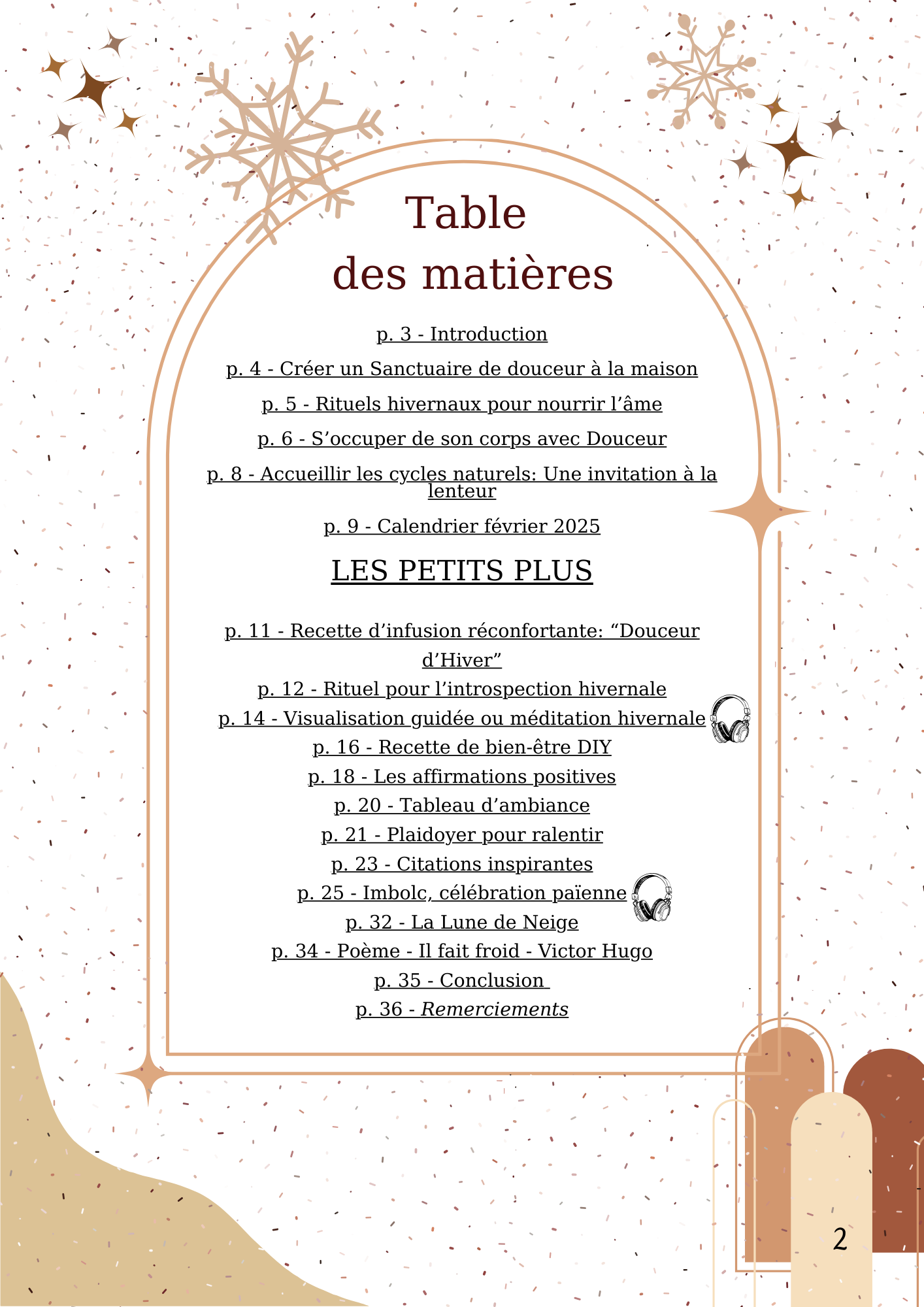 L'ART DE L'HIVER - Cultiver la douceur et la sérénité en Février - Ebook Février 2025