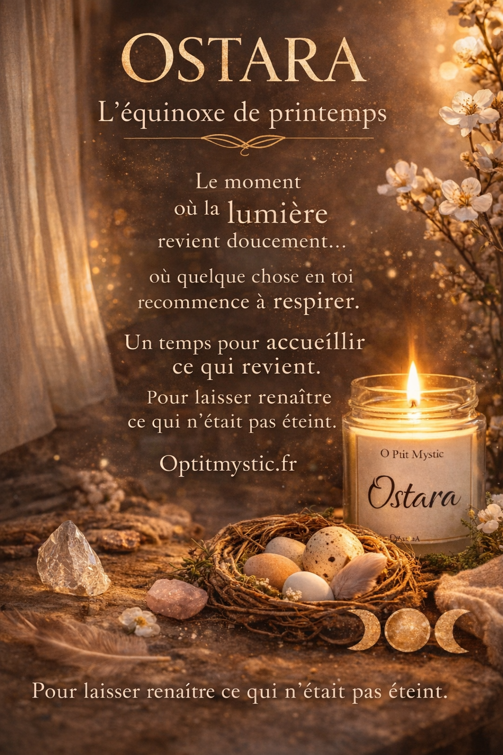 Ostara : rituel de printemps, renouveau et énergie positive (équinoxe de printemps)